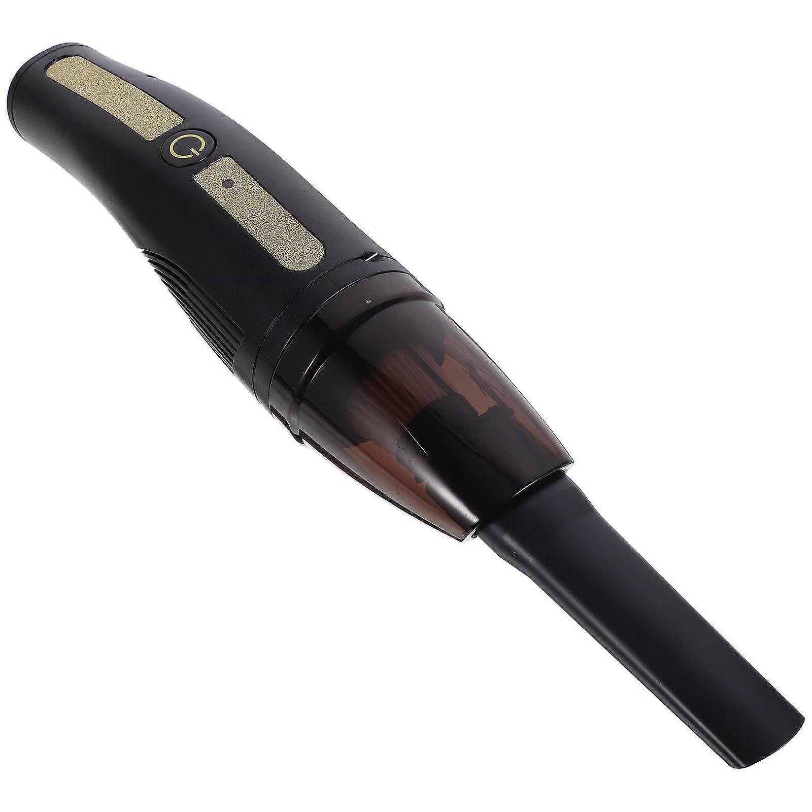 Portable Car Vacuum Cleaner with Strong Suction USB Rechargeable for Home Use Black Mini Size