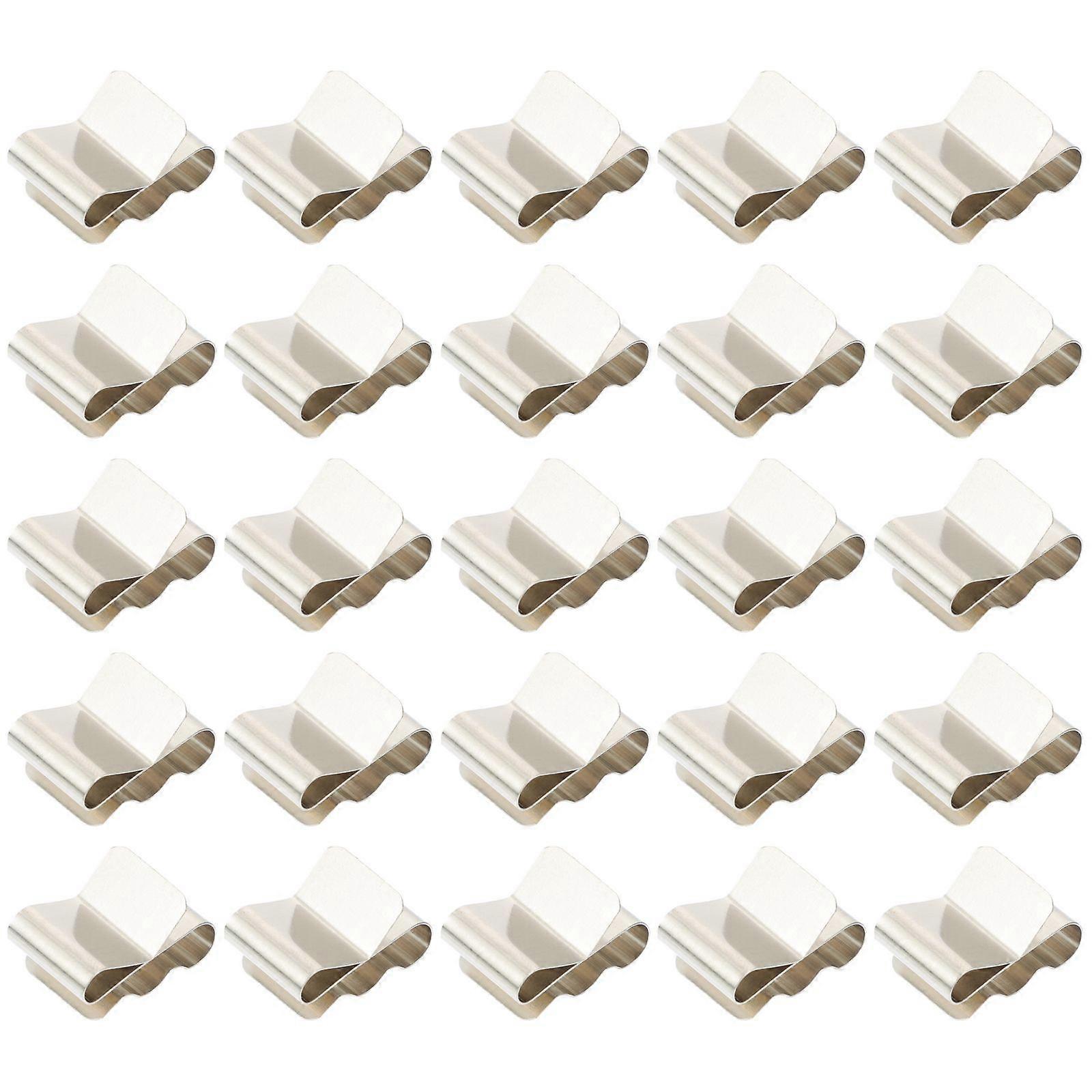 50pcs Solar Panel Cable Wire Clips Installation Fixing Clips