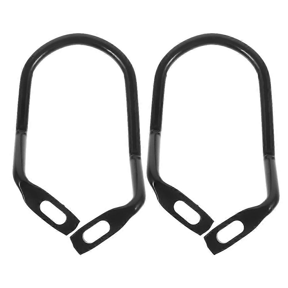 Bicycle Rear Derailleur Guard 2Pcs Universal Protector For Mountain Biking Black Durable Protection Easy Installation