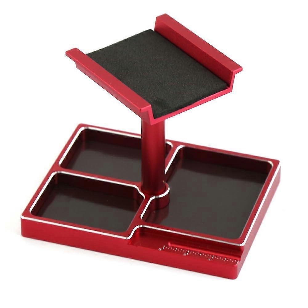 Stand Screw Plate Tool for Traxxas TRX4M Axial SCX24 FCX24 Defender D90 D110 Bronco 1/18 1/24 RC Car (Red)