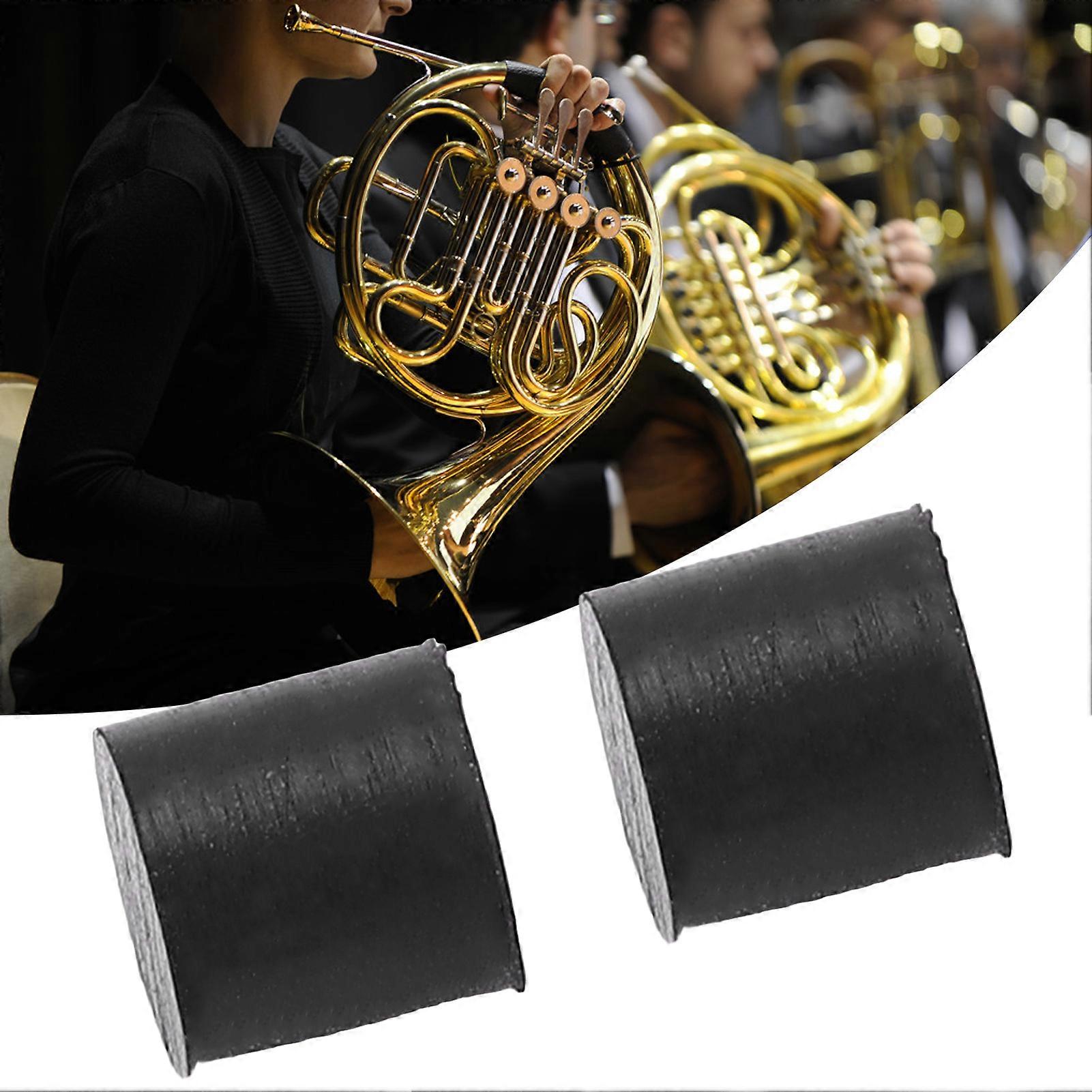 2pcs שסתום גומי רוטור מפסיק חציצה עבור קרן צרפתית טובה טרומבון חלקי כלי נשיפה