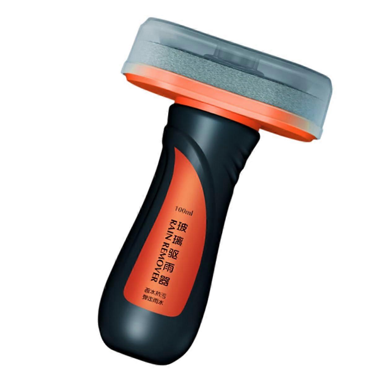 Agent for vehicle glass, portable rain protection with special formula for clear vision and safe driving in rainy conditions.