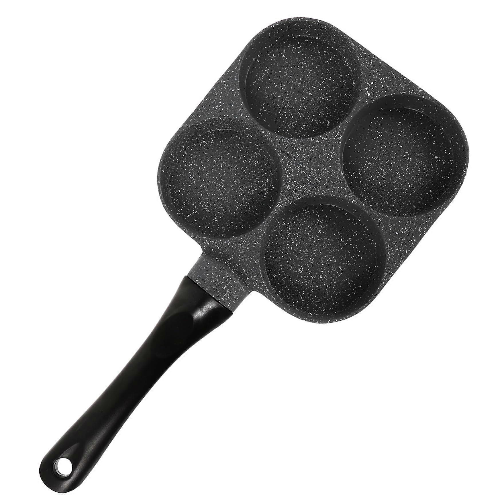 MultiFunction NonStick Egg Frying Pan for Breakfast Cavity Design for Cooking Fried Eggs and Pancakes Easy to Clean Home Use