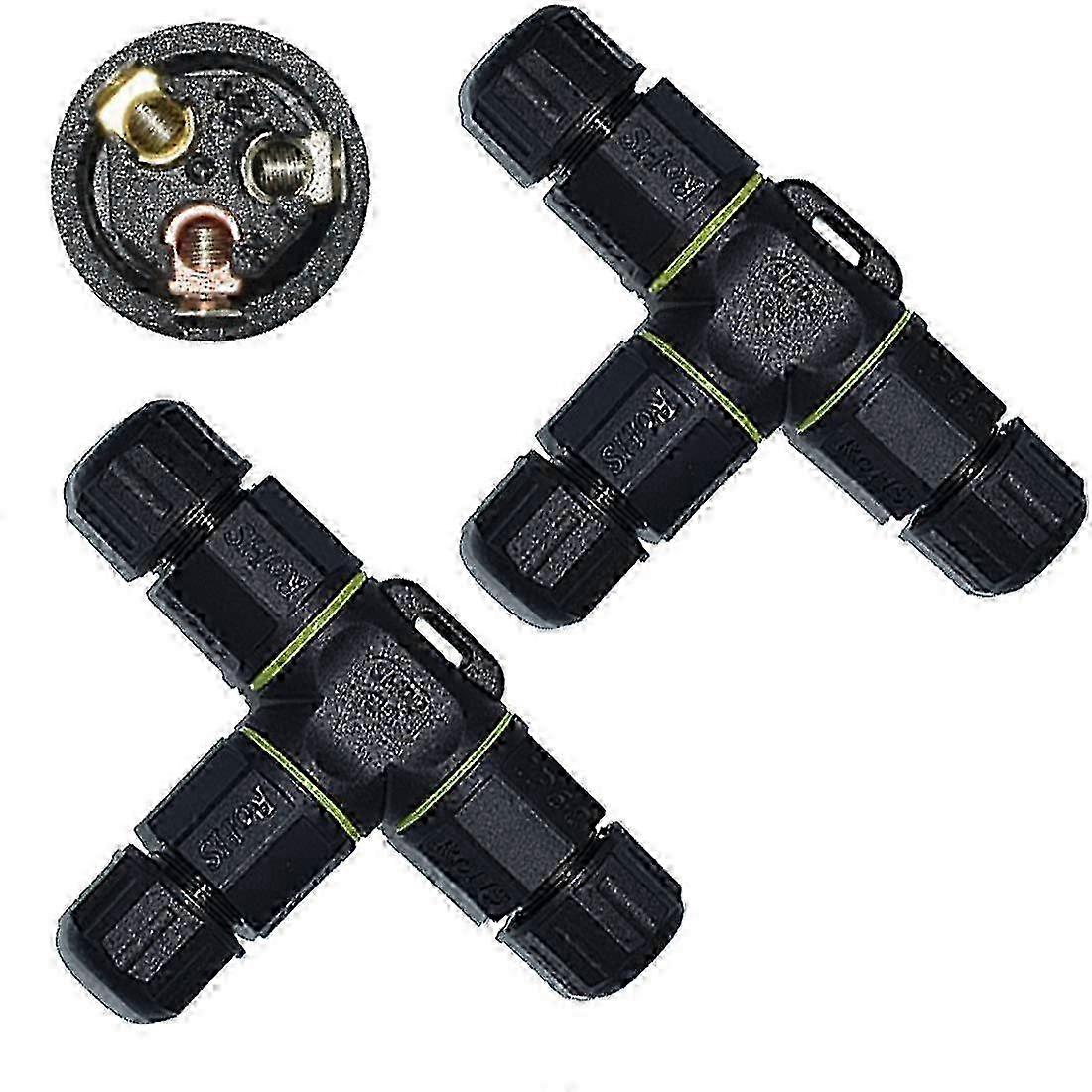 Outdoor Use 3 Way IP68 Waterproof Electrical Junction Box