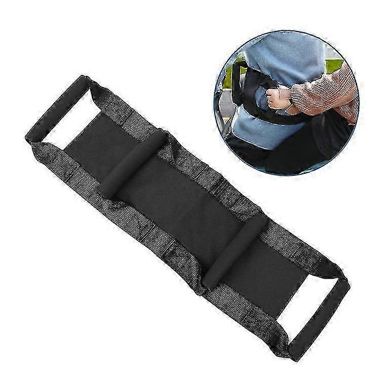 حزام الدراجات النارية الركاب، أكسفورد حزام دراجة نارية القماش، حزام واقية قابل للتعديل، حزام ركوب الدراجات النارية، أسود