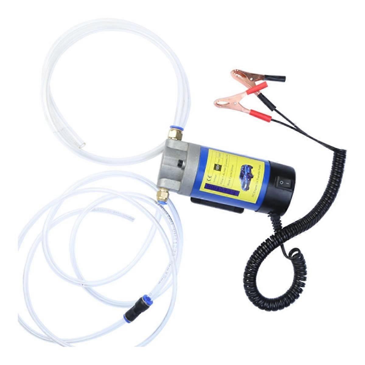 12V Electric Water Pump, 100W Scavenge Suction Transfer Pump, 4L Capacity Extractor for Car and Automotive Use