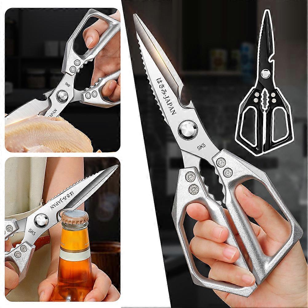 Kitchen Scissors Portable Meat Cooking Scissors for Meat Cutting