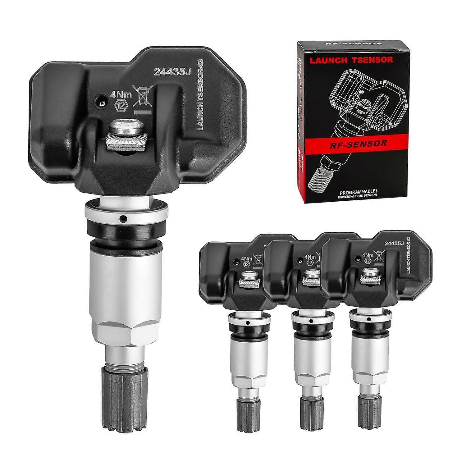 2025 Dernier modèle LTR-03 Capteurs TPMS, Capteur TPMS 315MHZ + 433MHZ RF Capteurs du système de surveillance de la pression des pneus à double fréquence, Outil de réapprentissage TPMS
