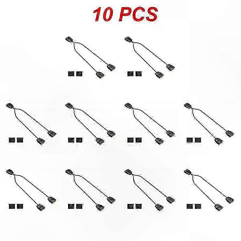 5V ARGB Splitter Cable 1 to 4 Ports with Protective Design for Desktop Computers and Motherboards Extension Needs