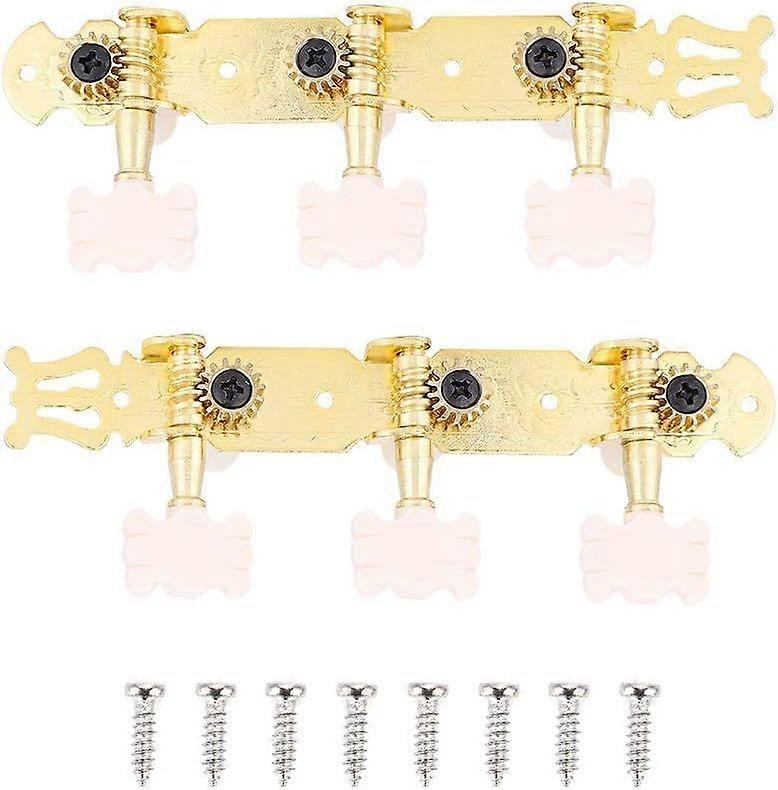 Classical Guitar String Tuning Peg Tuners  Gold