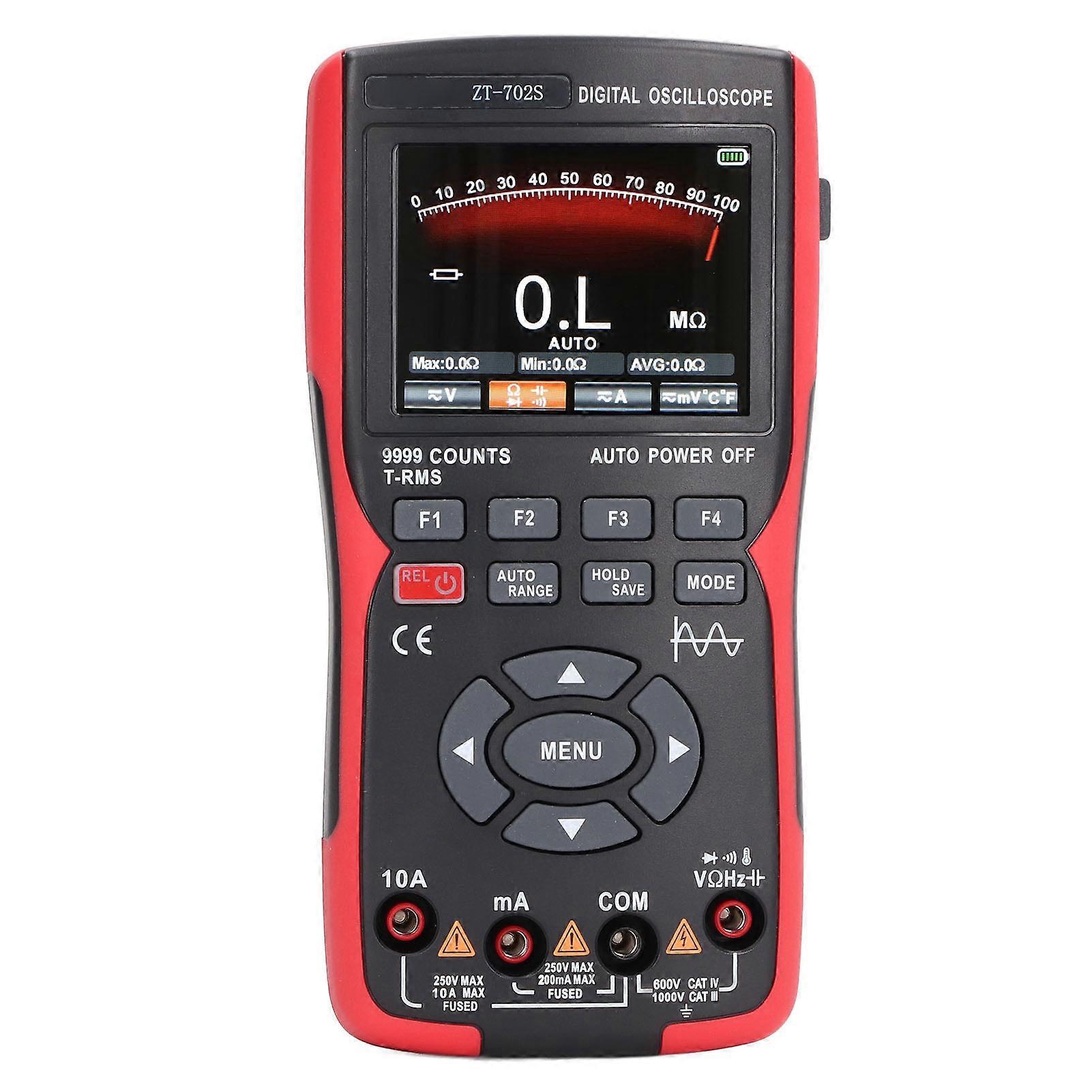 Handheld Digital Oscilloscope Multimeter 2.8" Color Screen 2000mAh