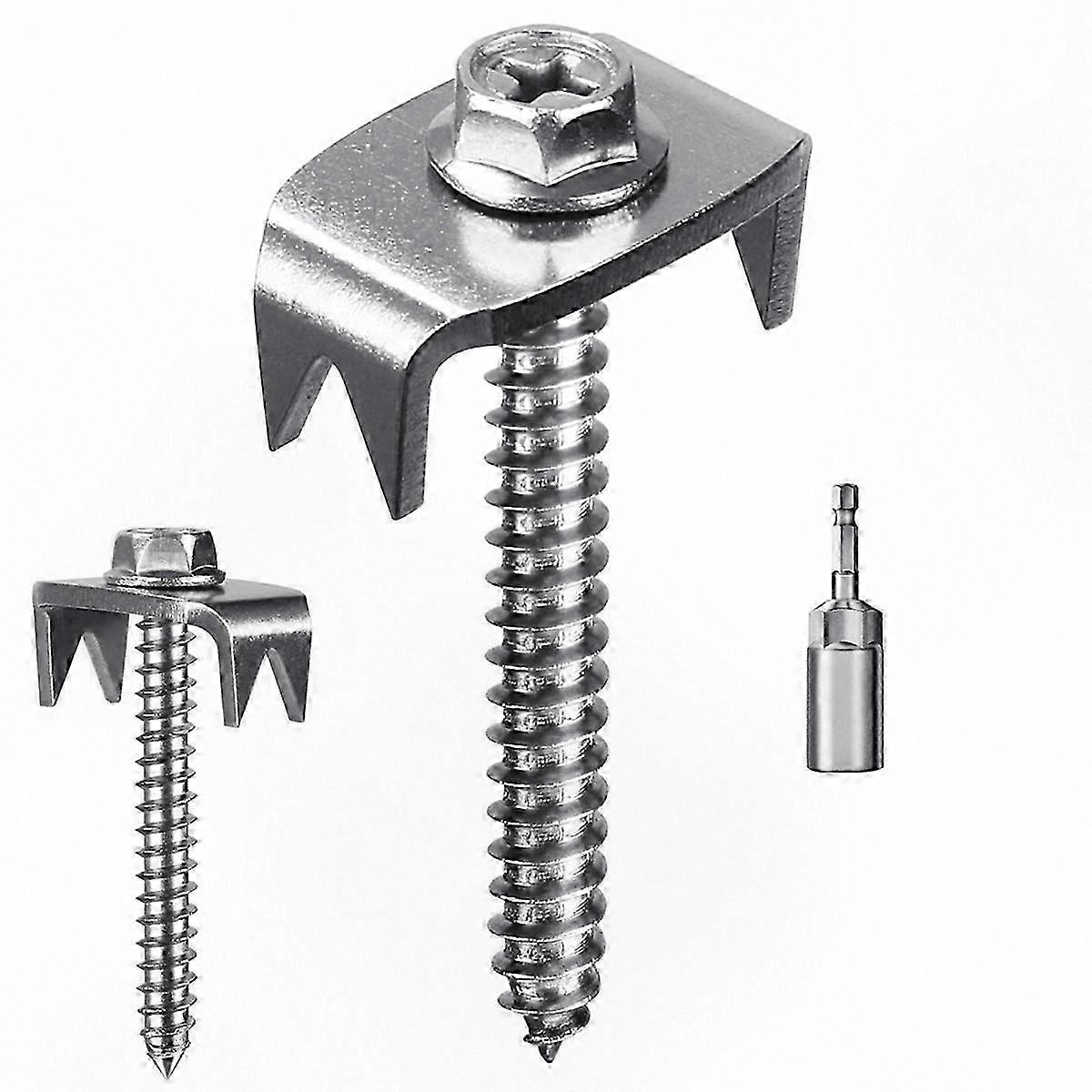 Secure Fence Fasteners with Screws for Easy Installation