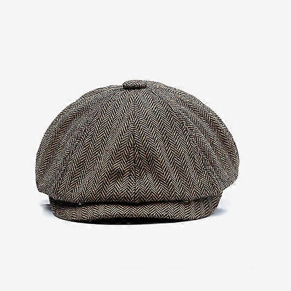 Men's berets with delicate details and large three-dimensional design space