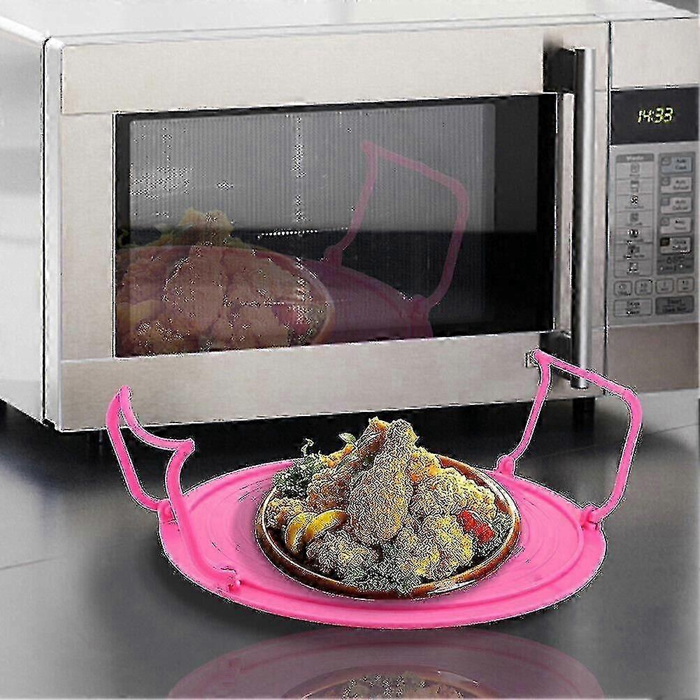 Layered steaming rack for microwaves - Space-saving multi-level cooking tool for compact kitchens