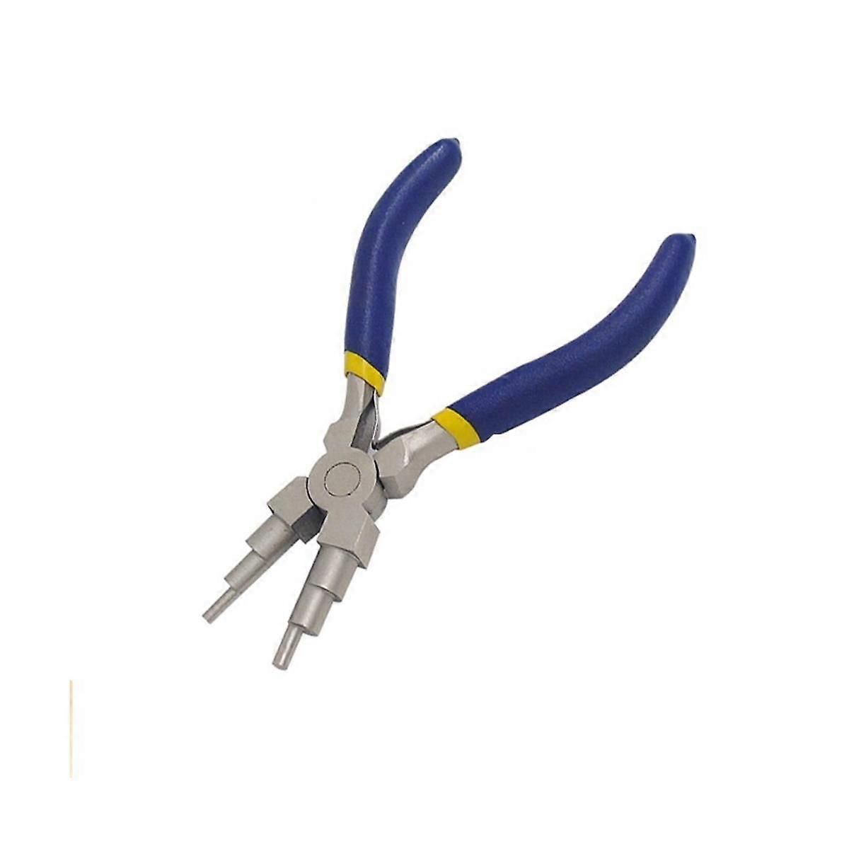 6 in 1 Handheld Forming Rustproof Rings Bail Making Plier for 3Mm To 10Mm Carbon Steel Portable Jew