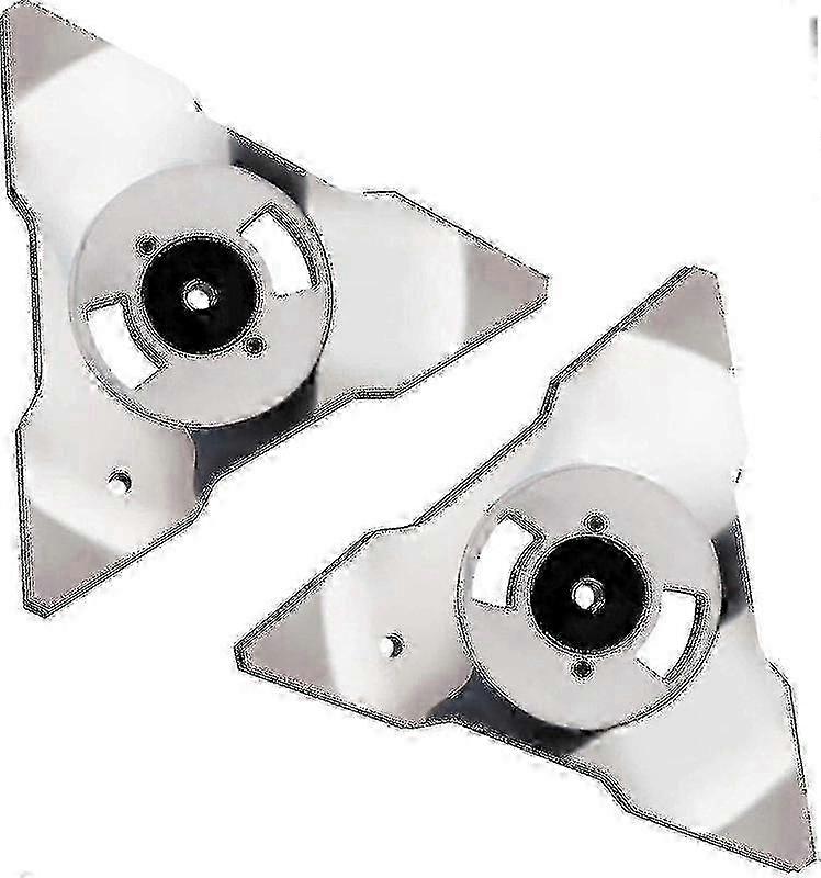 2er-Pack Ersatzmesser für Robomow Mähroboter RS TS MS RC TC MC Modelle Edelstahl A-F SZRH A-S