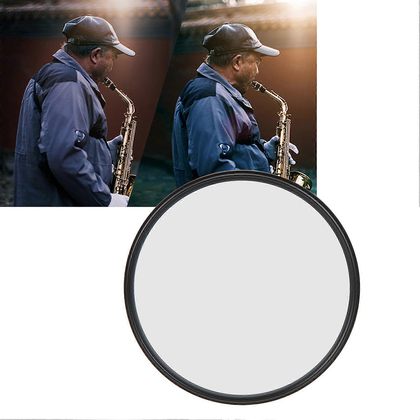 77mm White Soft Focus Camera Lens Filter Optical Glass 1/4