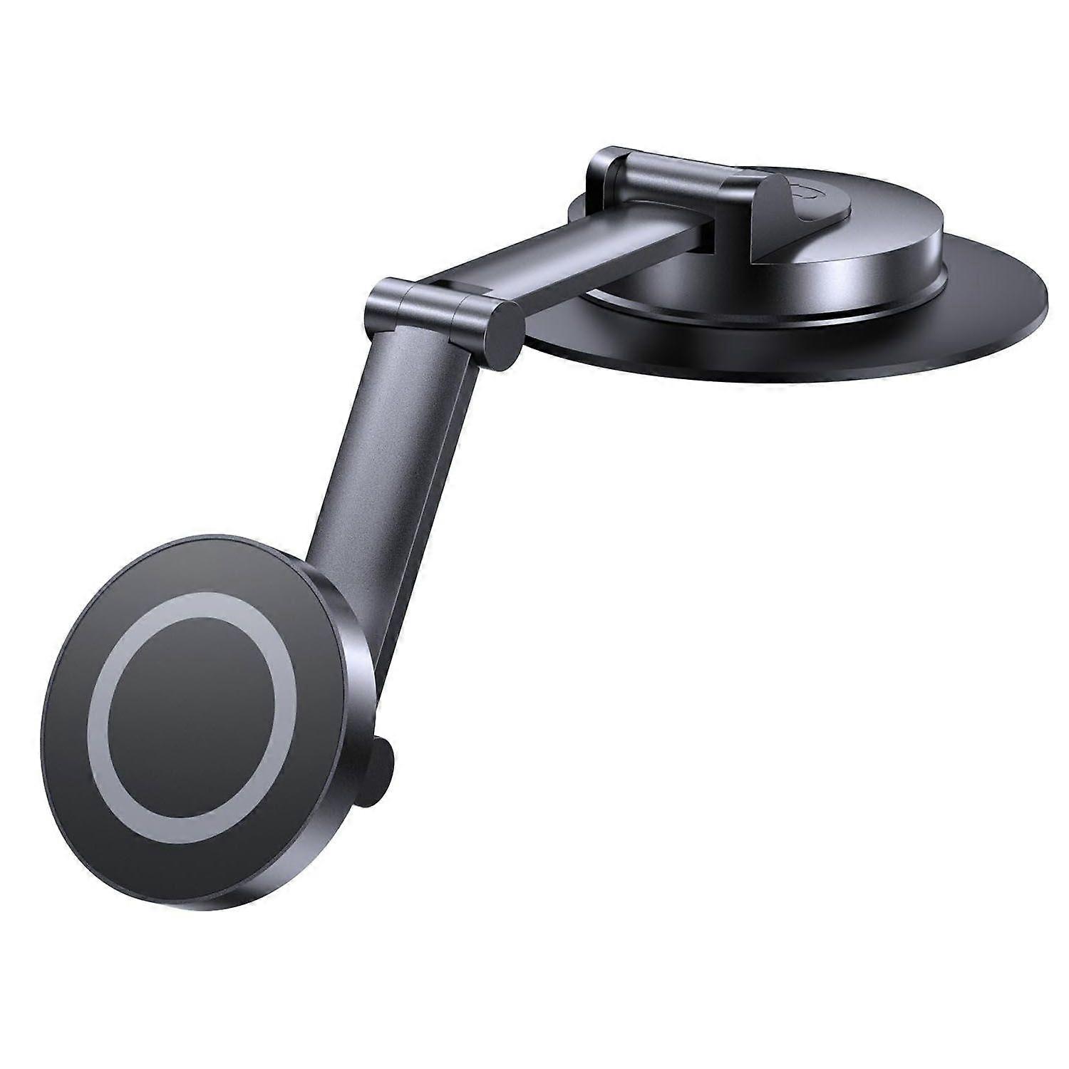 Fits MagSafe Car Mount for Universal Dashboard, Magnetic Phone Holder for Car, 360 Rotatable Zinc Alloy Arm, Super Stable Car Mount for iPhone & All P