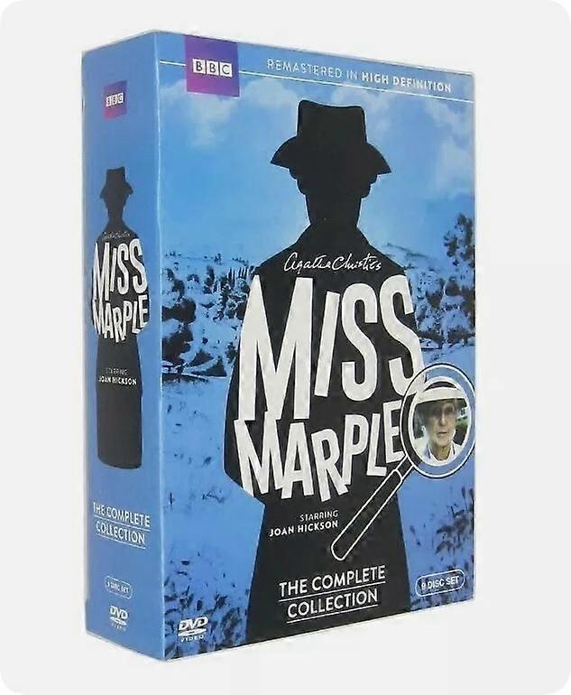 Miss Marple: The Complete Collection Seizoenen 1-3 (DVD, 2015, 9-Disc Box Set) Engelse versie