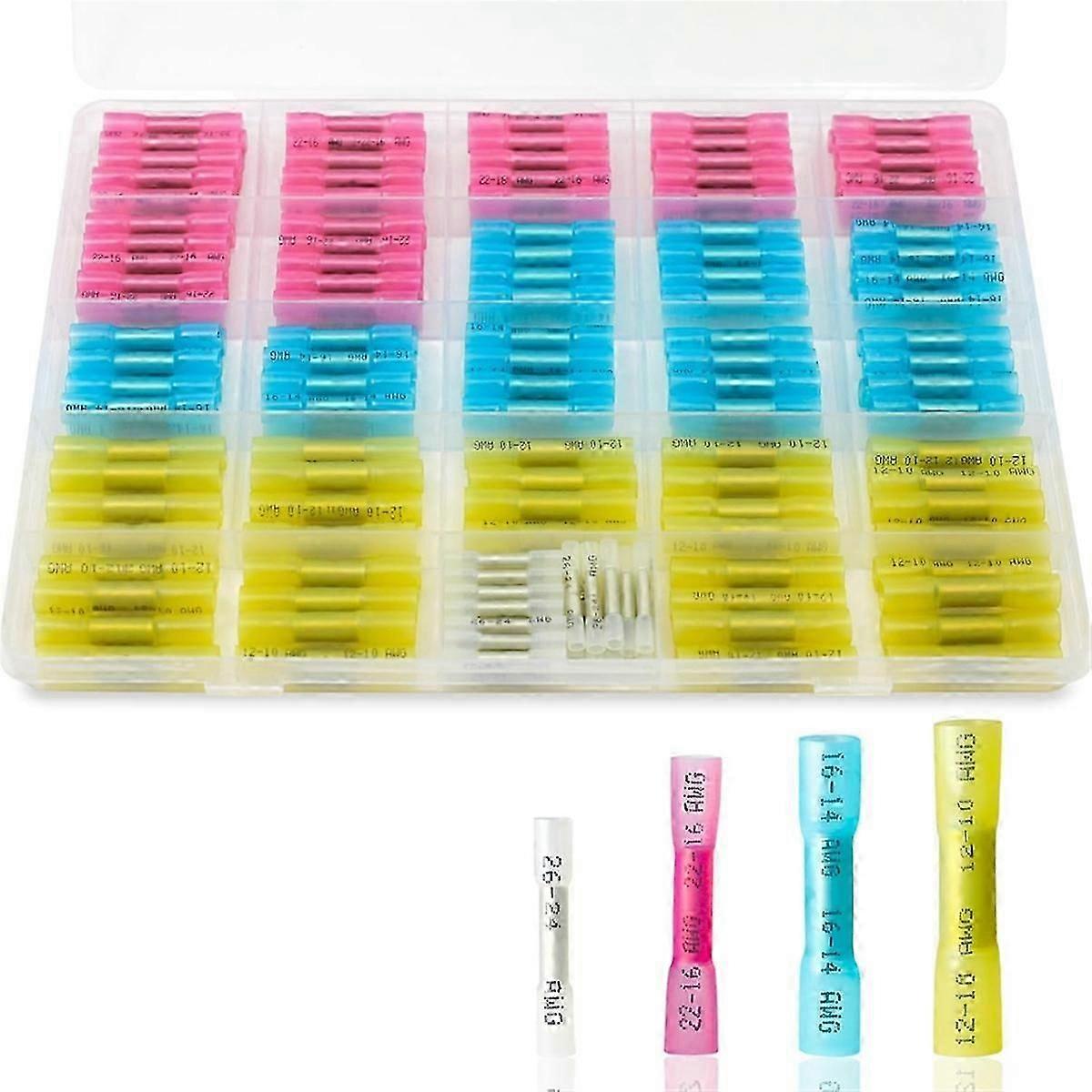 150PCS Heat Shrink Butt Connectors Kit