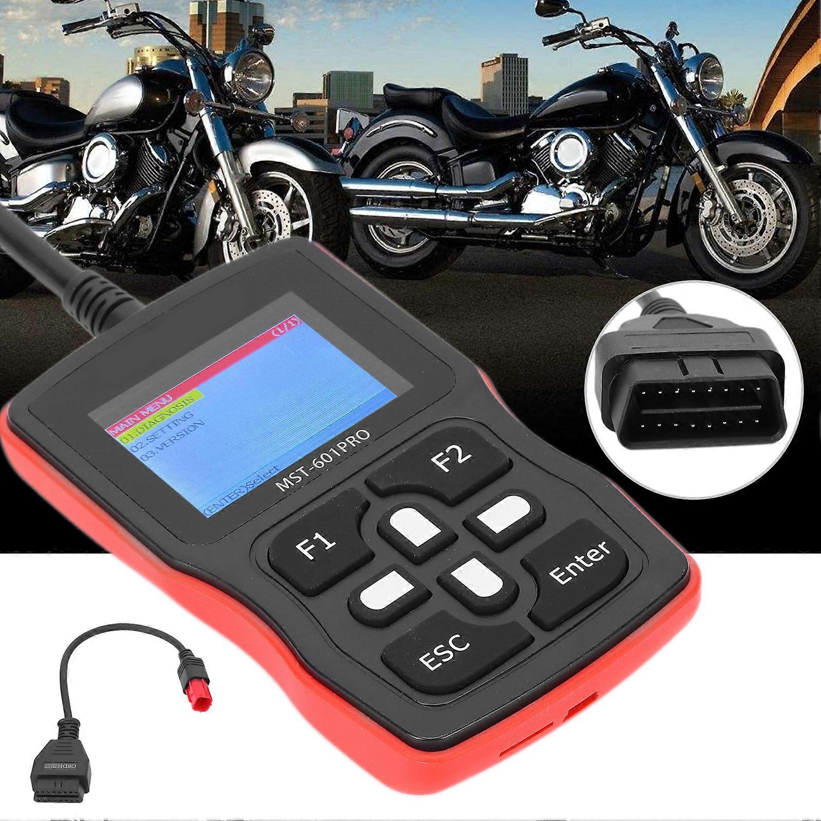 Diagnostic Scanner Set 2.4in LCD Universal Multi-Language OBD Reader