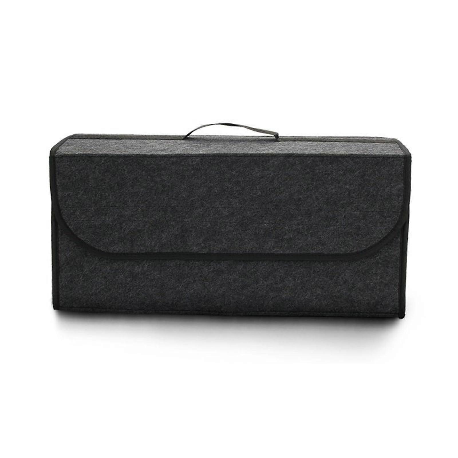 Car Trunk Organizer Bag Foldable Storage Box For Dacia Duster Logan Sandero Lodgy Dokker Stepway Grey L