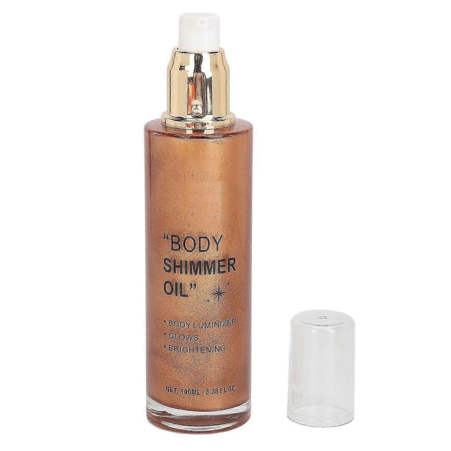 2025 Latest Model 100ml Body Highlighter Oil Long Lasting Face Glitter Illumin...