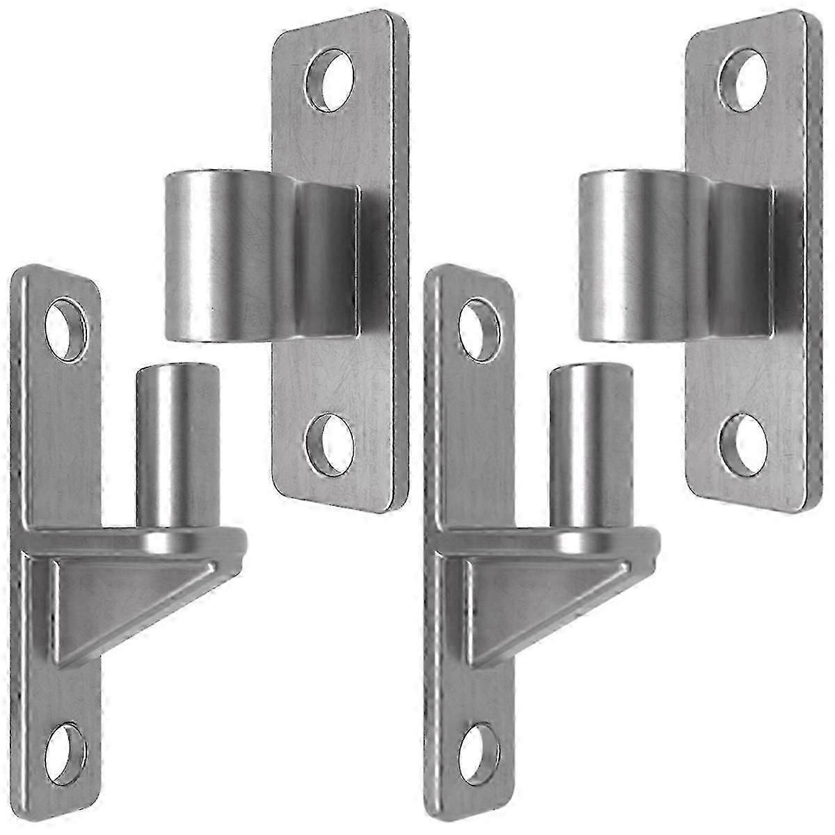 Gate hinges for metal gates, 304 stainless steel with rustproof design