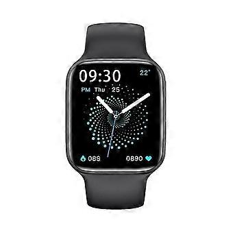 Women Smart Watch Men 1.75 inch HD Screen Bluetooth Call DIY Smart Watches(black)