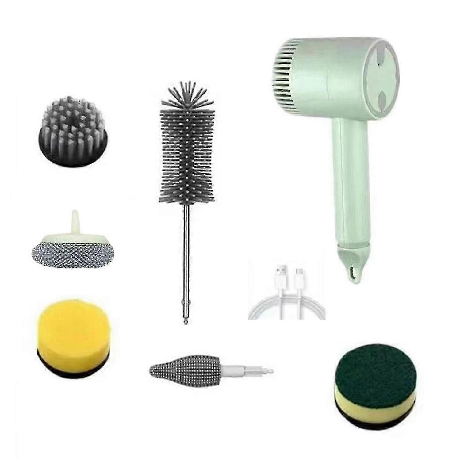 Handheld Cordless Electric Cleaning Brush Electric Scrubber B