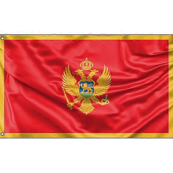 Montenegro Flag Pattern 1250