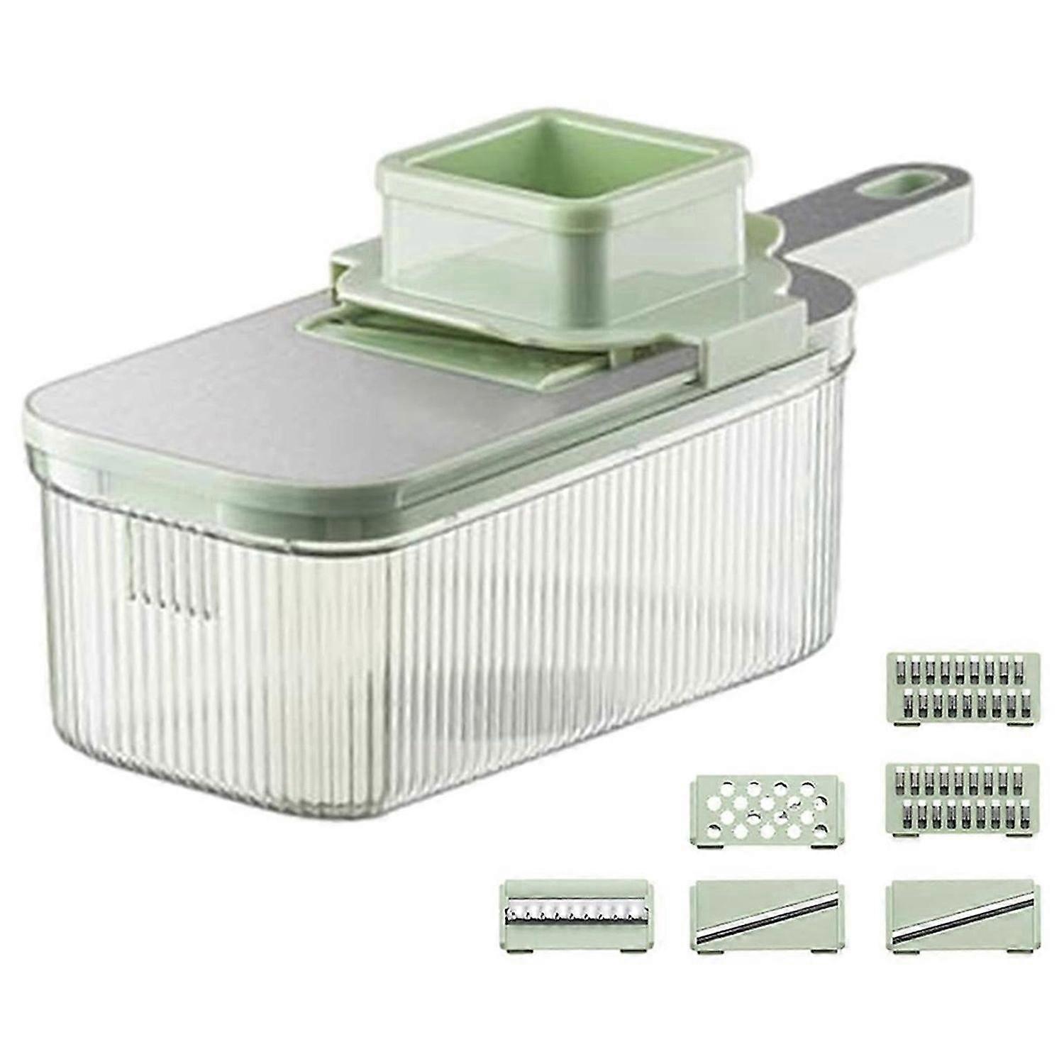 Vegetable Chopper, Shredders with Clear Container B