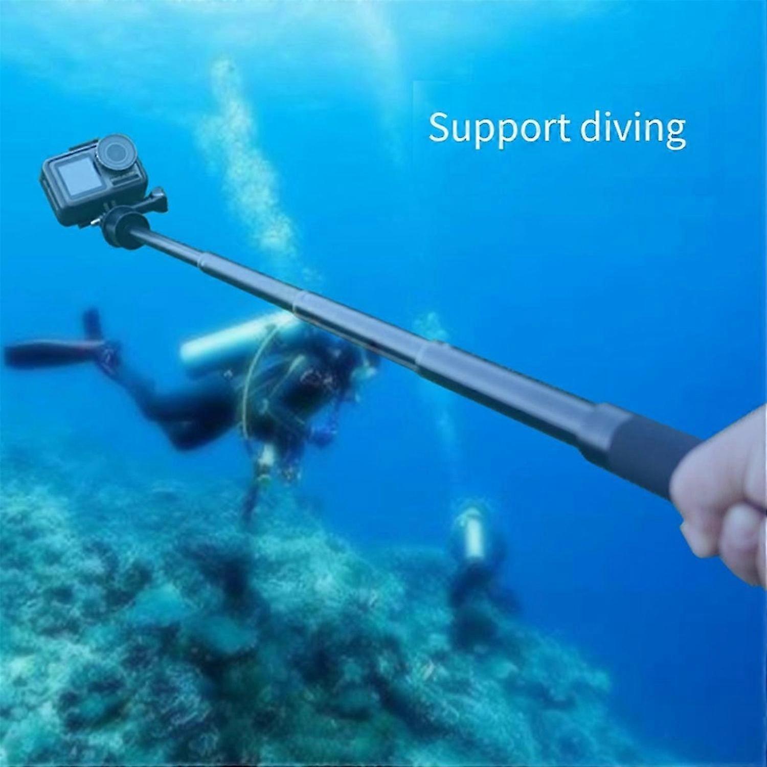 LENVEE for DJI ACTION3/GOPRO Telescopic Sports Camera Selfie Stick