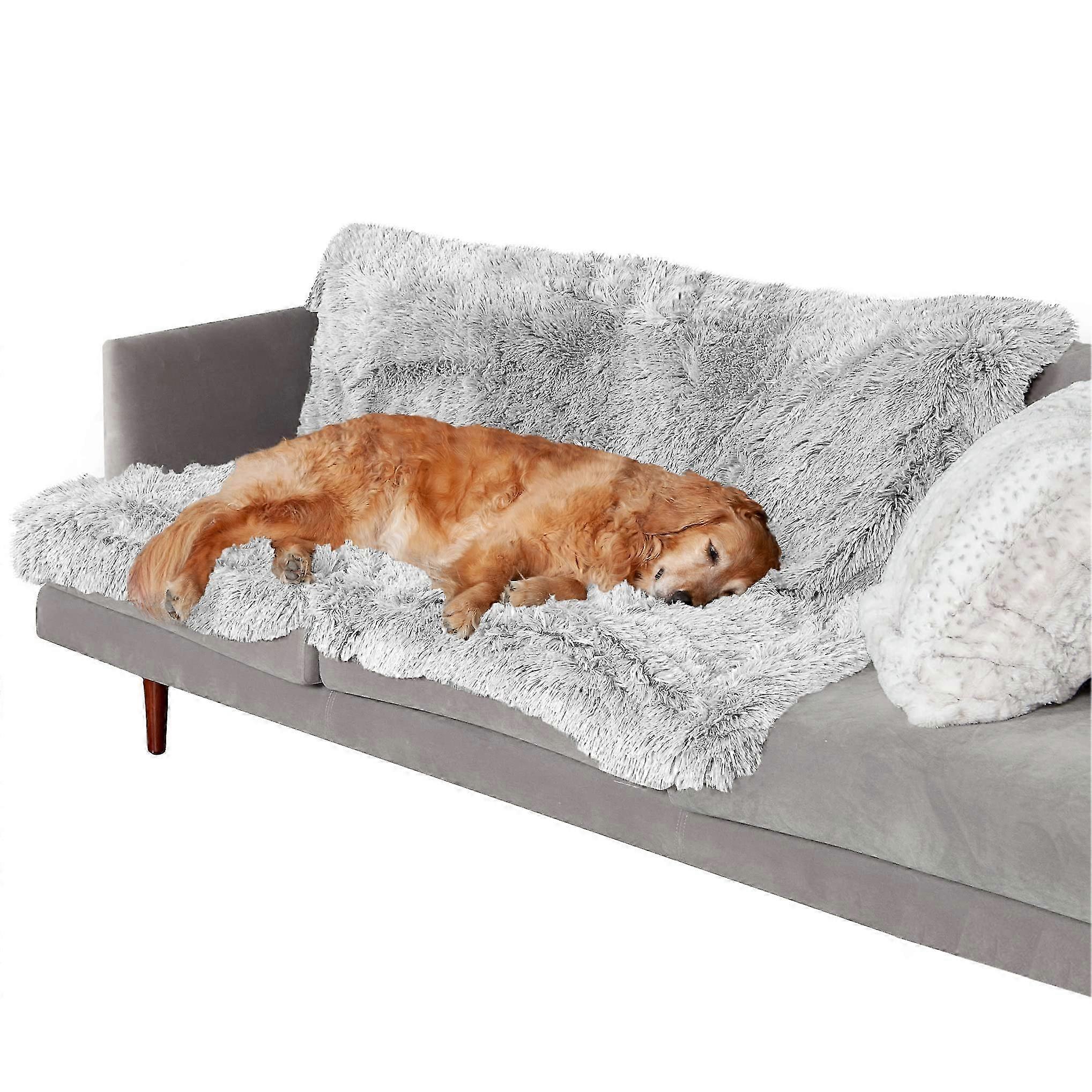 Washable long velvet blanket for pets 2025