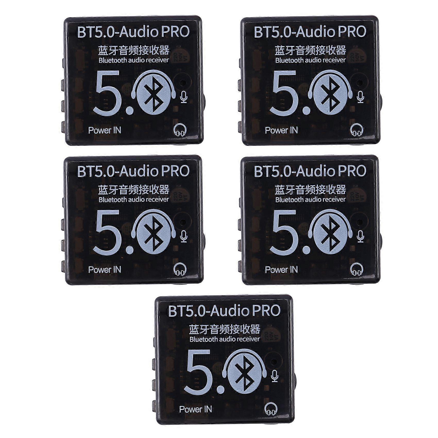 5X BT5.0 Bluetooth Audio Receiver MP3 Lossless Decoder Board Wireless Stereo Music Car Speaker Recei