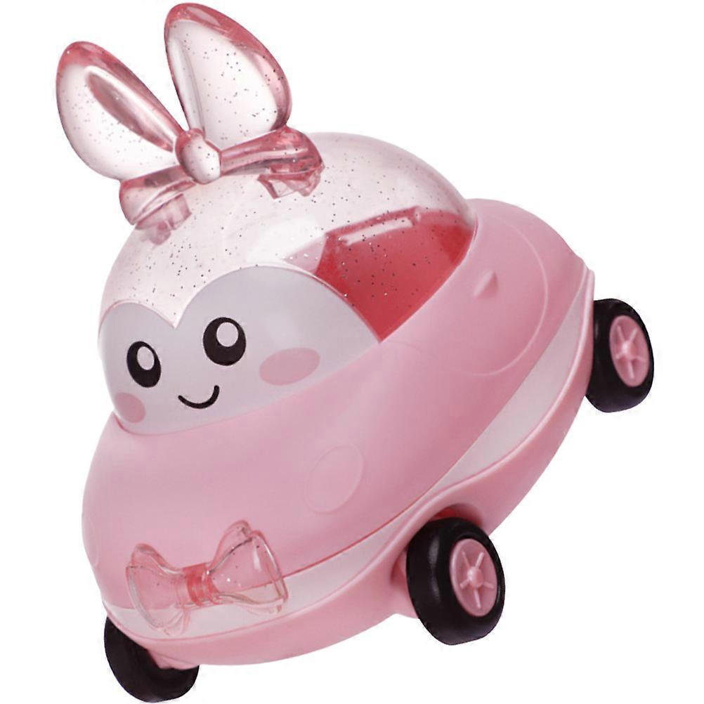 Pink Candy Case Plastic Candy Container for Party Use 2Pcs Toy Car