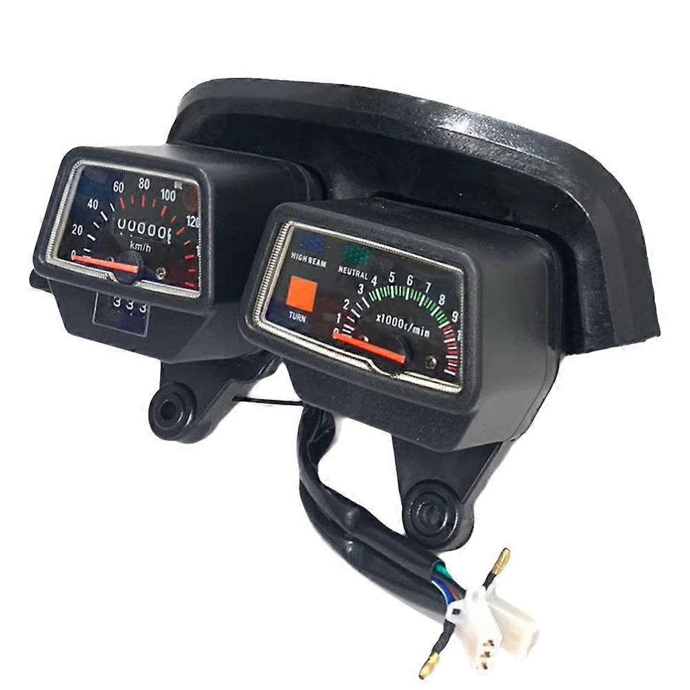 Motorcycle Mechanical Gauge Instrument Speedometer Odometer KM/H Tachometer Gauge for DT125 DT125R