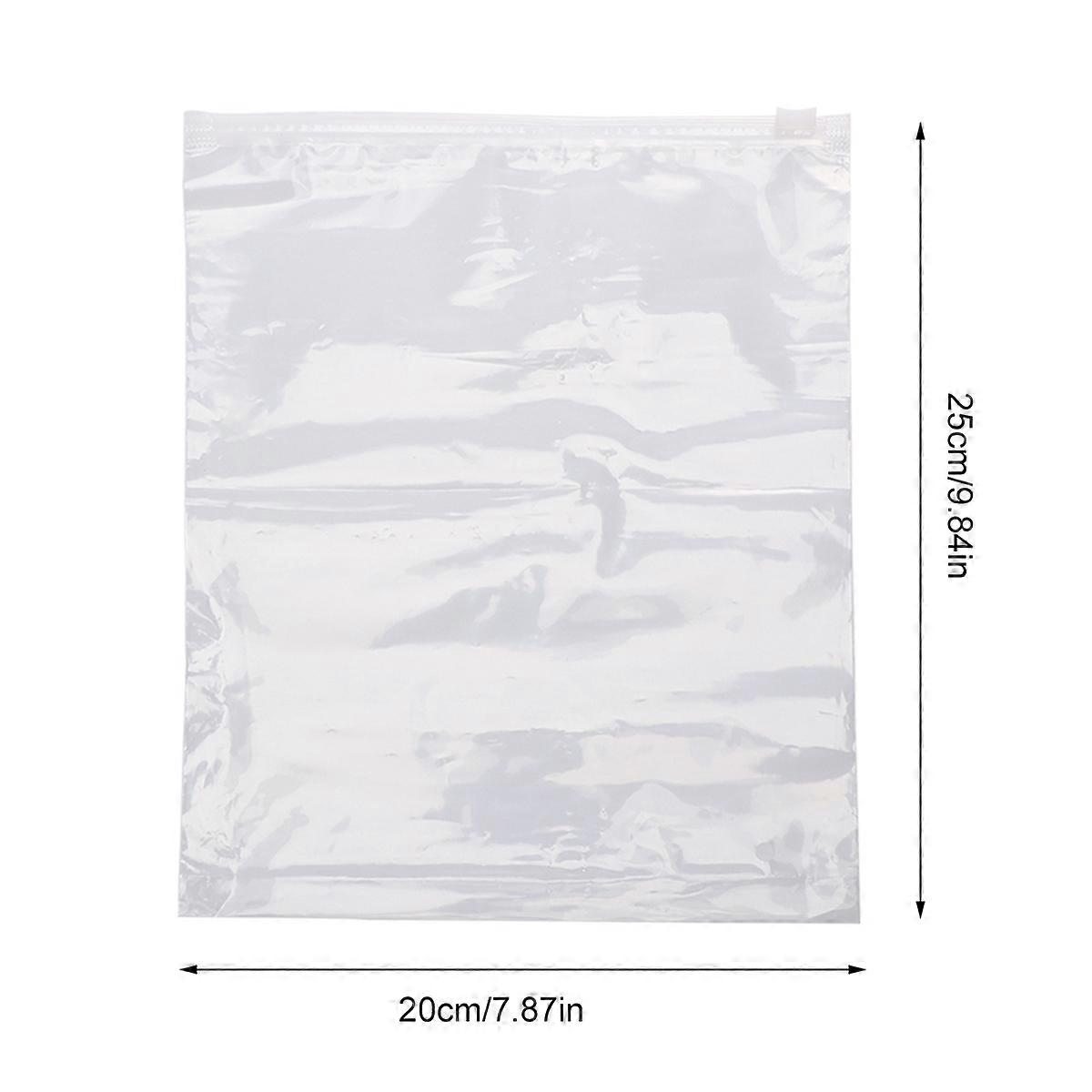 Plastic Sealed Bag Transparent Packaging Bag for Storage Use 20Pcs Set