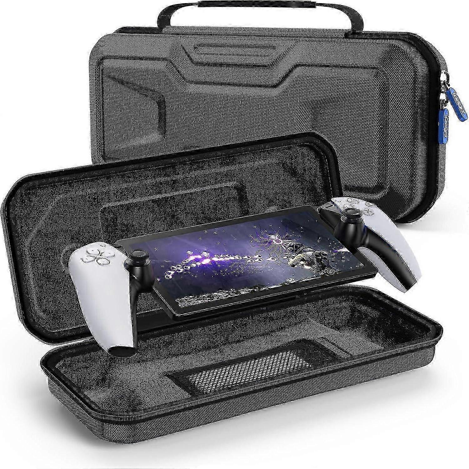EVA Hard Shell Shockproof Waterproof Carrying Case Compatible with Playstation Portal