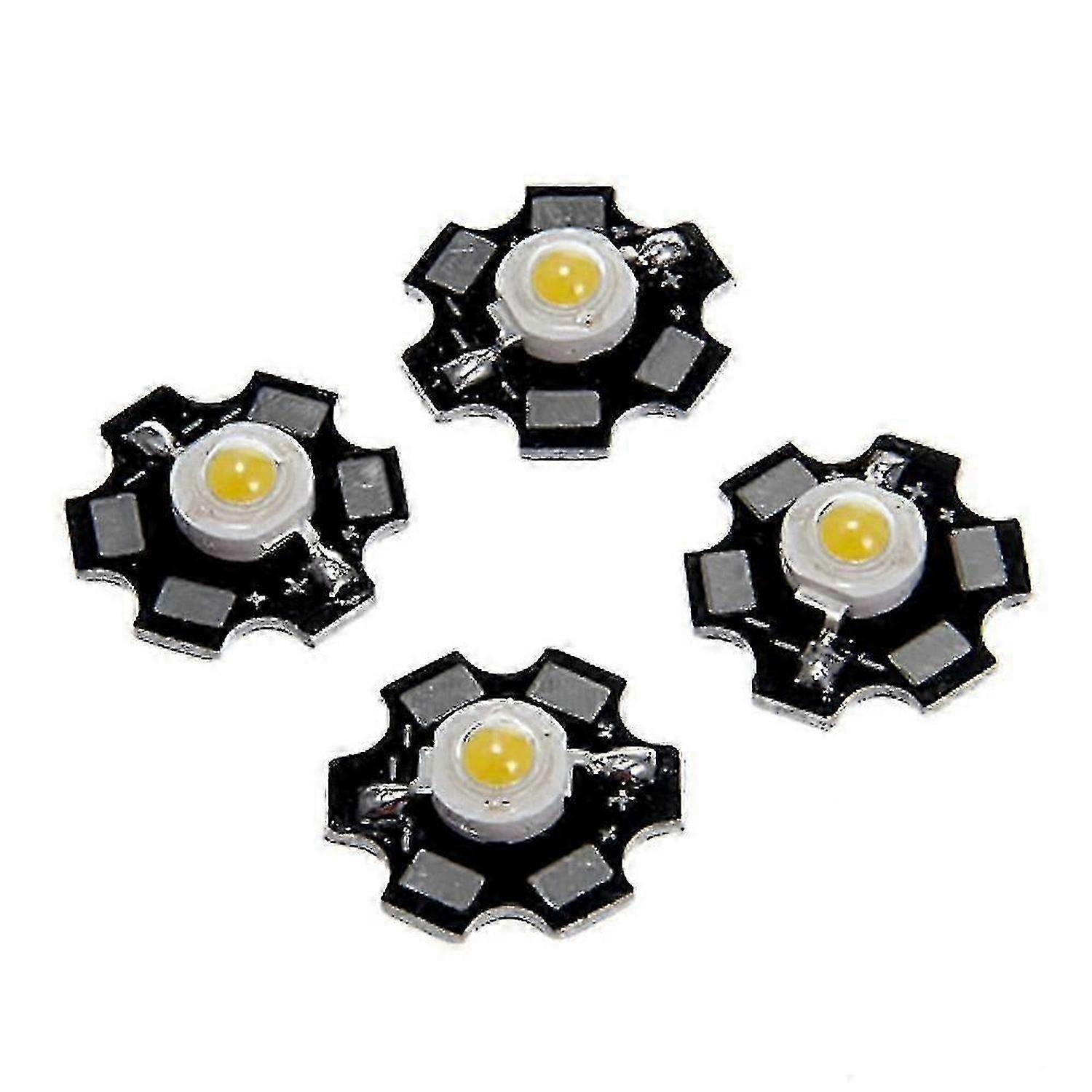 5 قطع 1W 80-100LM رقاقة عالية السطوع LED أبيض دافئ أبيض بارد أبيض طبيعي أبيض أزرق ضوء سوبر Br-XinHan