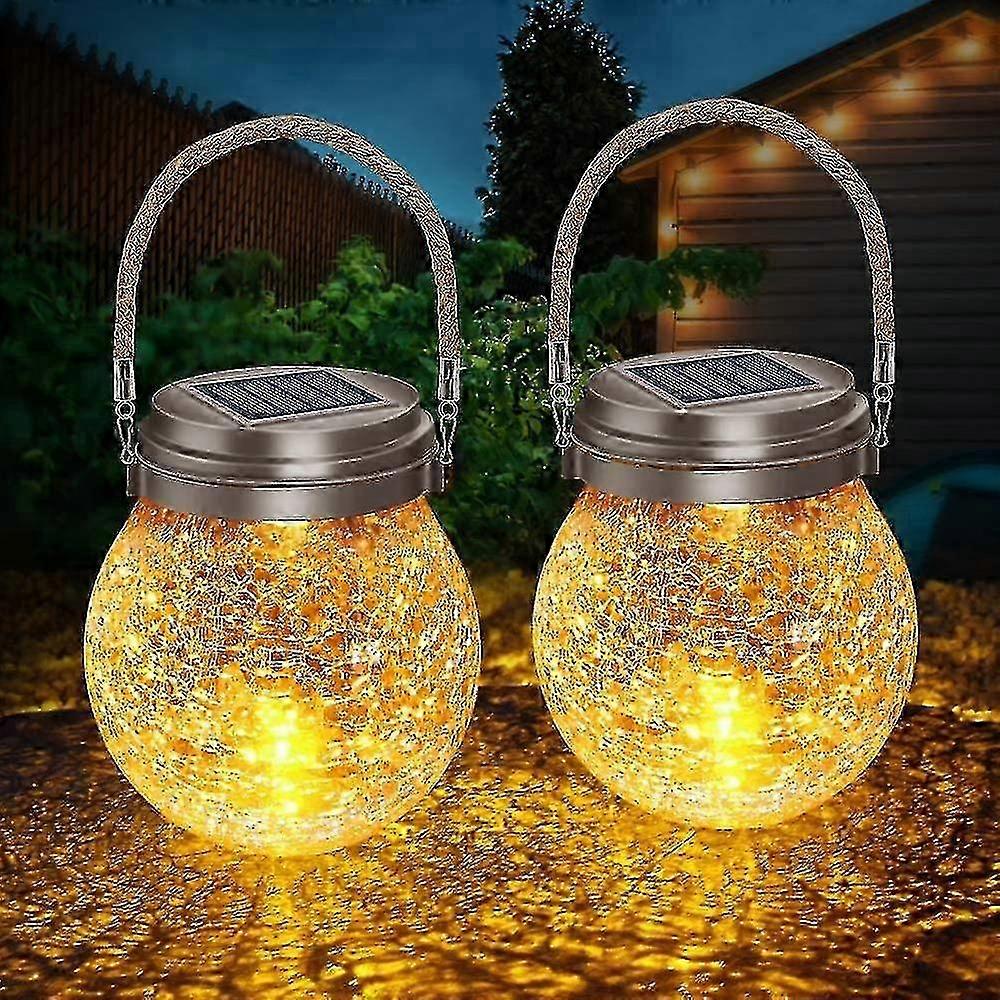 Outdoor Solar Powered Lights Garden Lights , 2 Pack