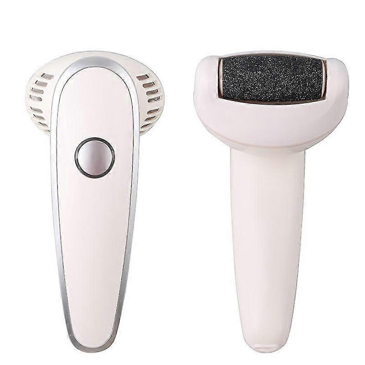 1pcs Splashproof Electronic Foot File Pedicure microdermabrasion Tool silver