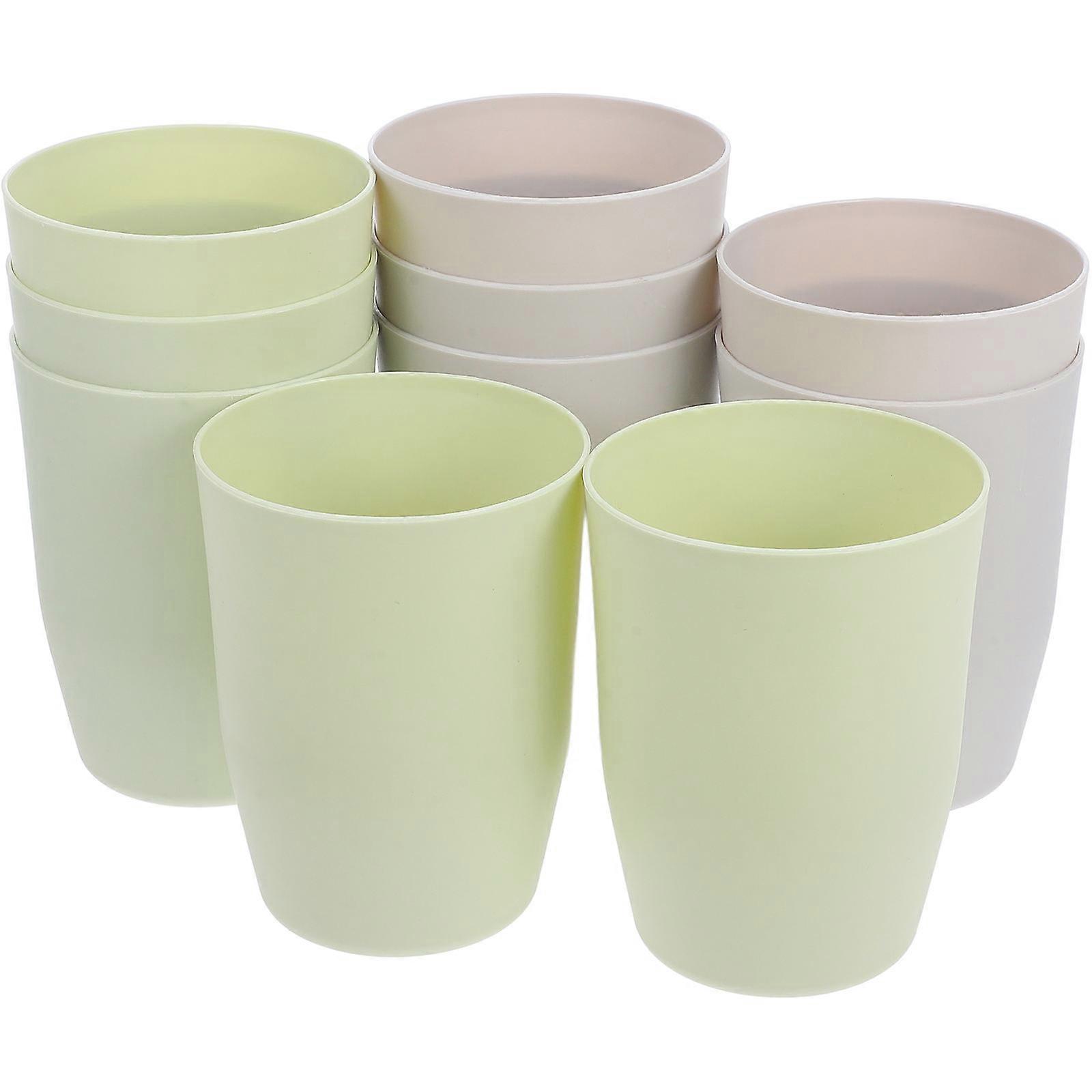 Bathroom Cups Tooth Brushing Mug for Travel Use 20Pcs Durable PP