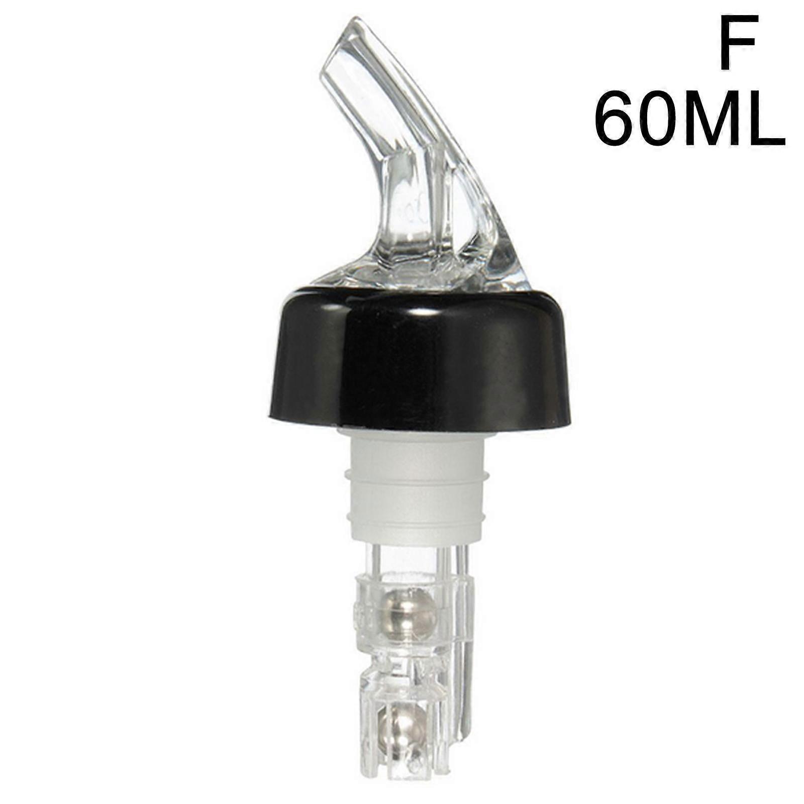 10-60ml Shot Pourer Bottle Barware Nip Measure Wine Liquor Spirit Dispen H7D9