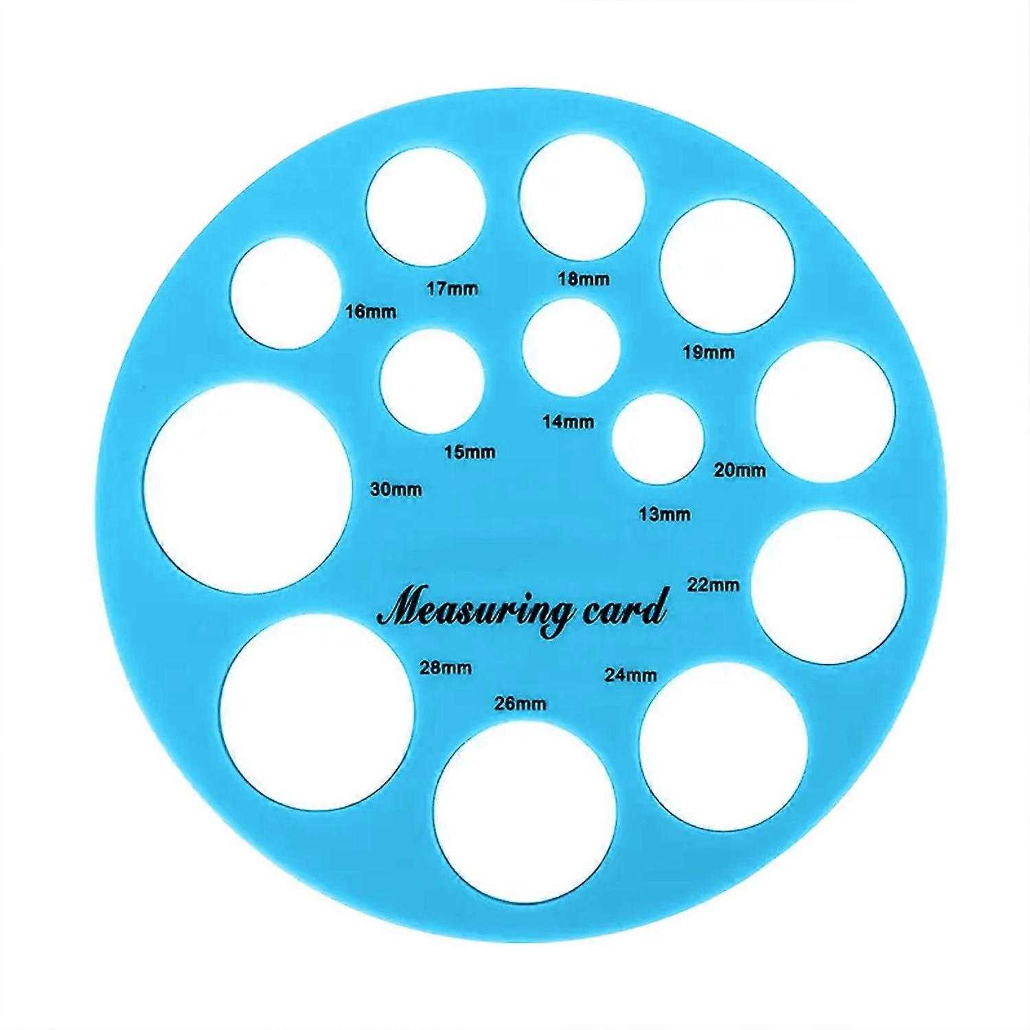 Silicone Nipples Measuring Ruler Multifunctional Soft Nipples Measure Tool for House