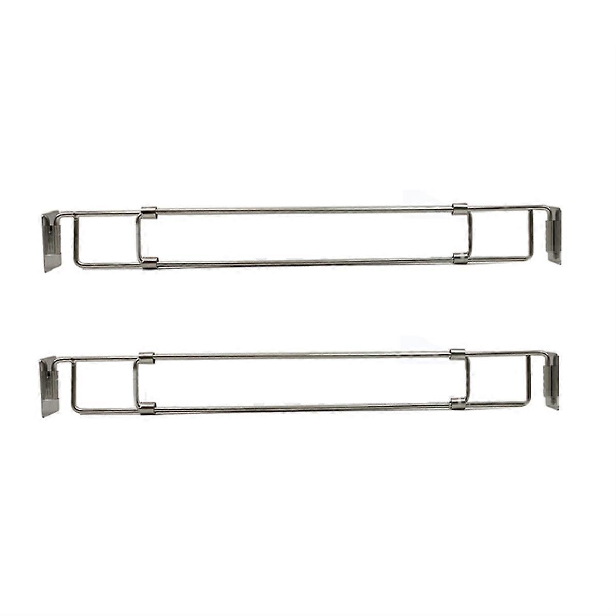 RV Secure Adjustable Bars, Food Stabilizers for RV Refrigerator (2Pc)