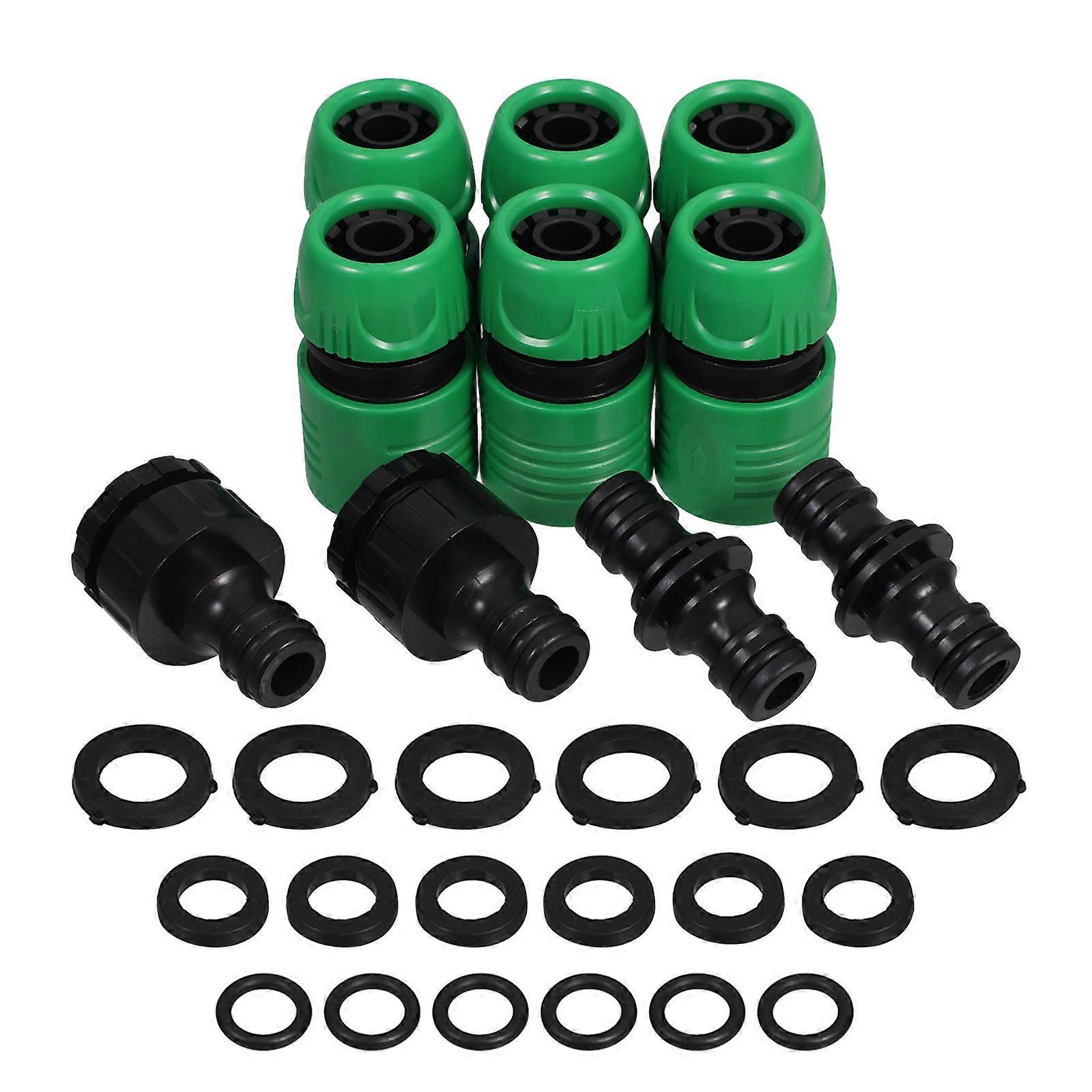 Drip Irrigation Supplies Hose Quick Connect Part with 1Set for Efficient Watering