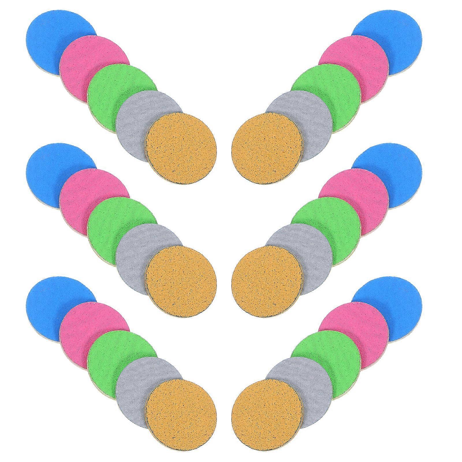 Sandpaper Discs Foot File for Manicure with 400Pcs Nail Buffer Pads Set