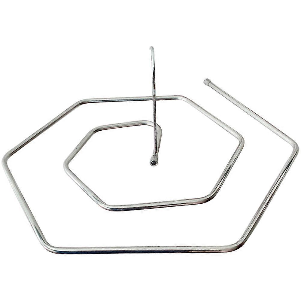 Spiral Quilt Rack Stainless Steel Hanger for Drying 2Pcs Blanket and Sheets