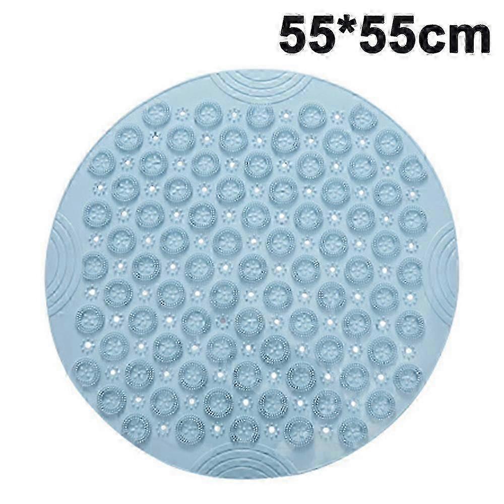 Round Anti-Mould and BPA-Free Shower Mat for a Safe and Hygienic Bathroom Experience